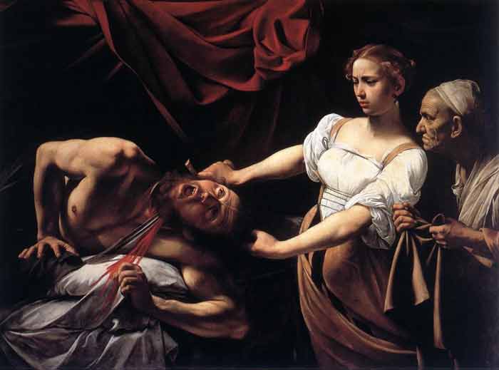 Caravaggio_Judith_Beheading_Holofernes_ Galleria Nazionale, Rome