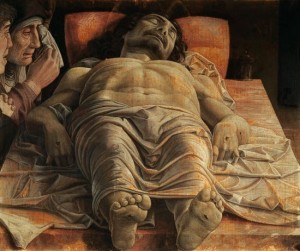 Dead Christ by Andrea Mantegna