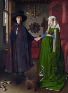 Jan_Van_Eyck_Arnolfini_Portrait  (London, National Gallery)