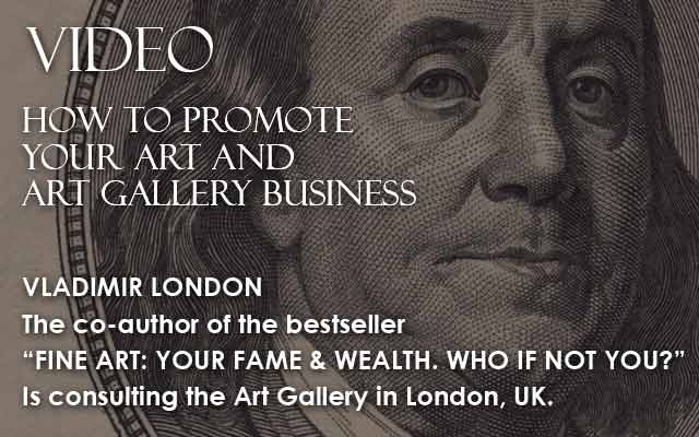 Promote your art and art gallery business video