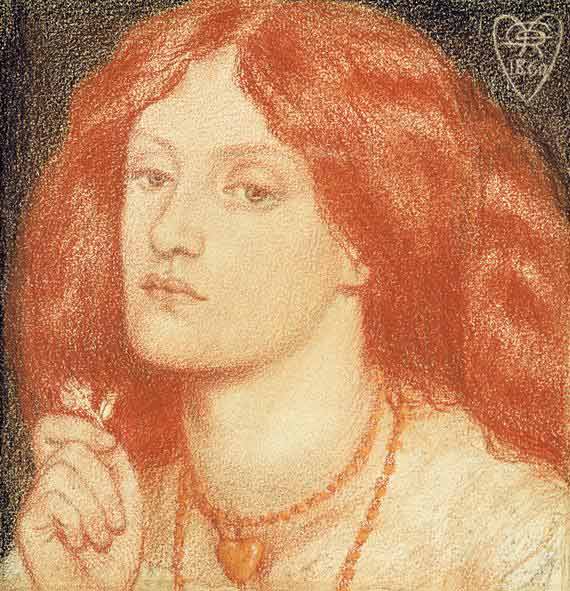 Gabriel Rossetti The artist and his Sitter web art academy lessons