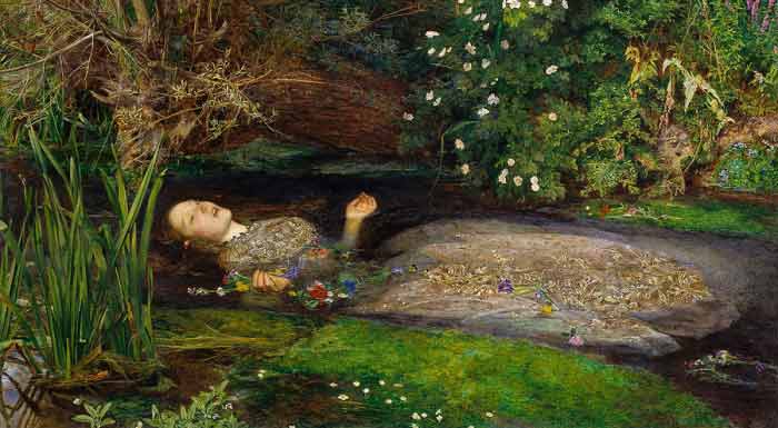 Realist Artist in the Studio-Ophelia Millais