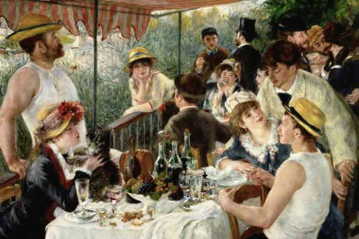 Renoirs Palette - famous painting