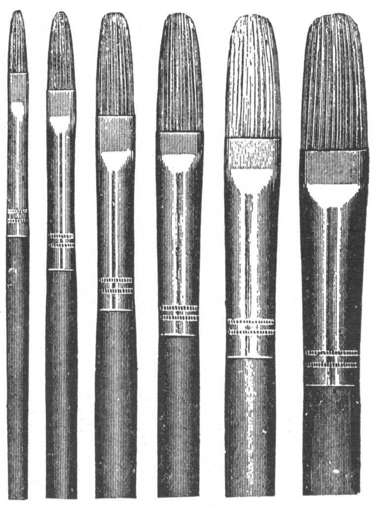 oil brushes