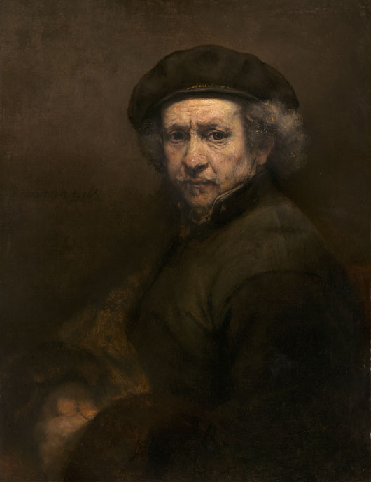 Impasto oil painting Technique of Rembrandt