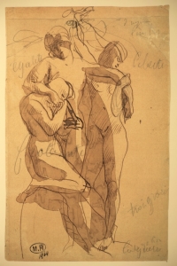 Drawing methods of Old Masters and Rodin How to draw