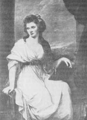 Alinari, Photo. In the Uffizi, Florence. PORTRAIT OF ANGELICA KAUFFMAN. Painted By Herself
