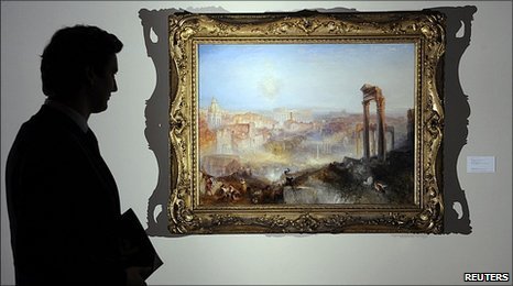 Turner’s Rome view painting sells for RECORD £29.7 Millions