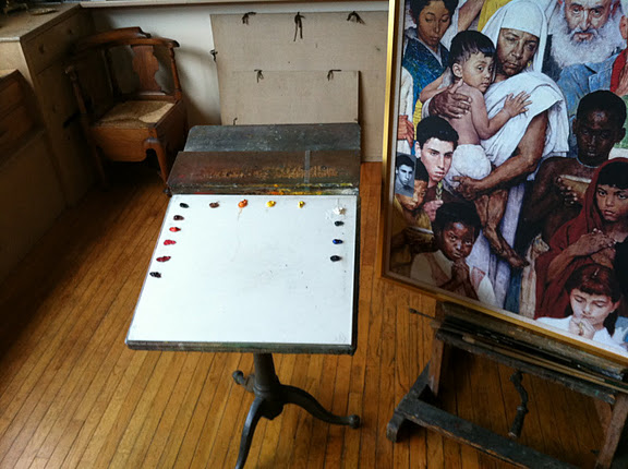 Norman Rockwell’s Palette